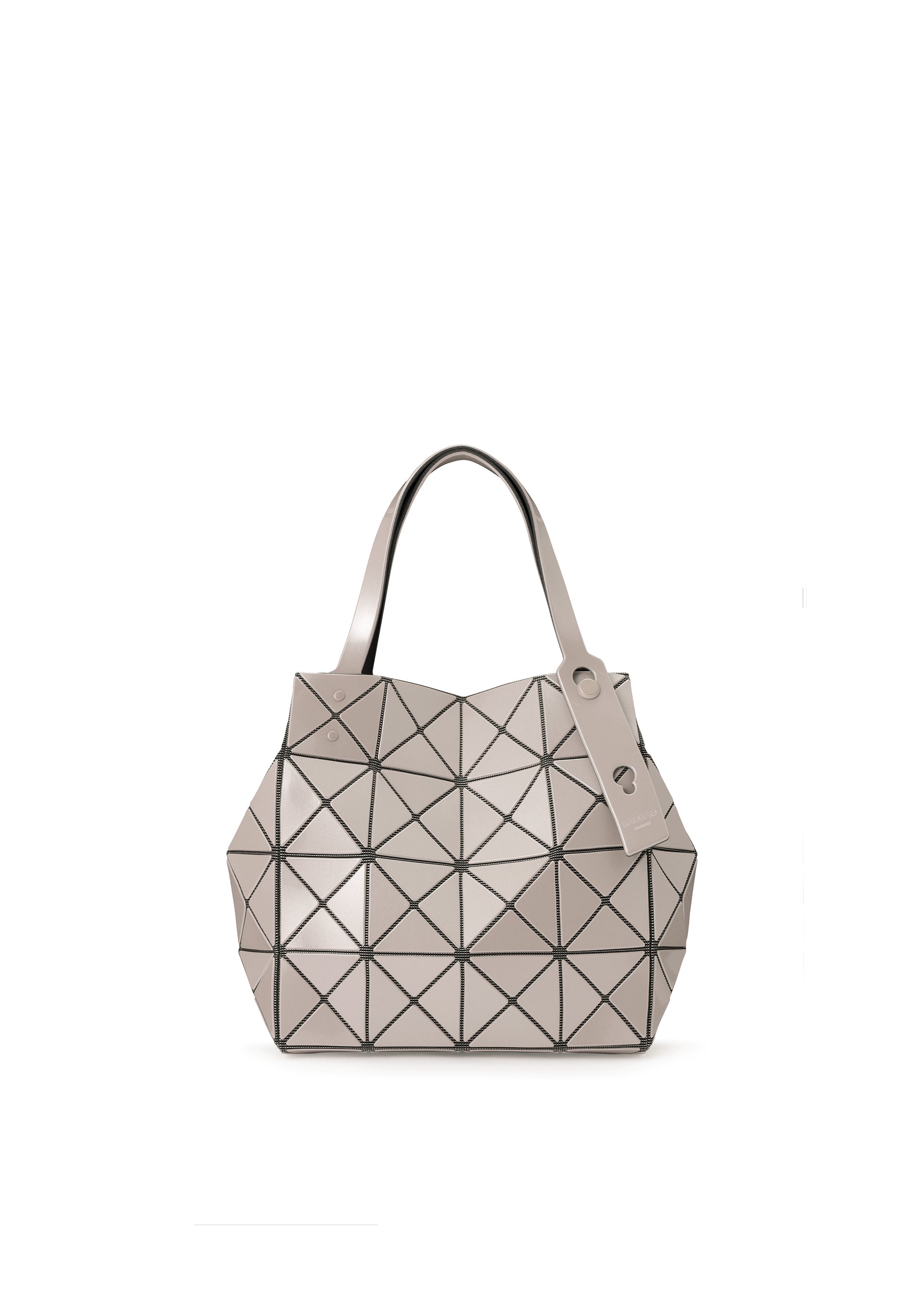 A product shot of the BAO BAO ISSEY MIYAKE CARAT 0 in white beige (05).
