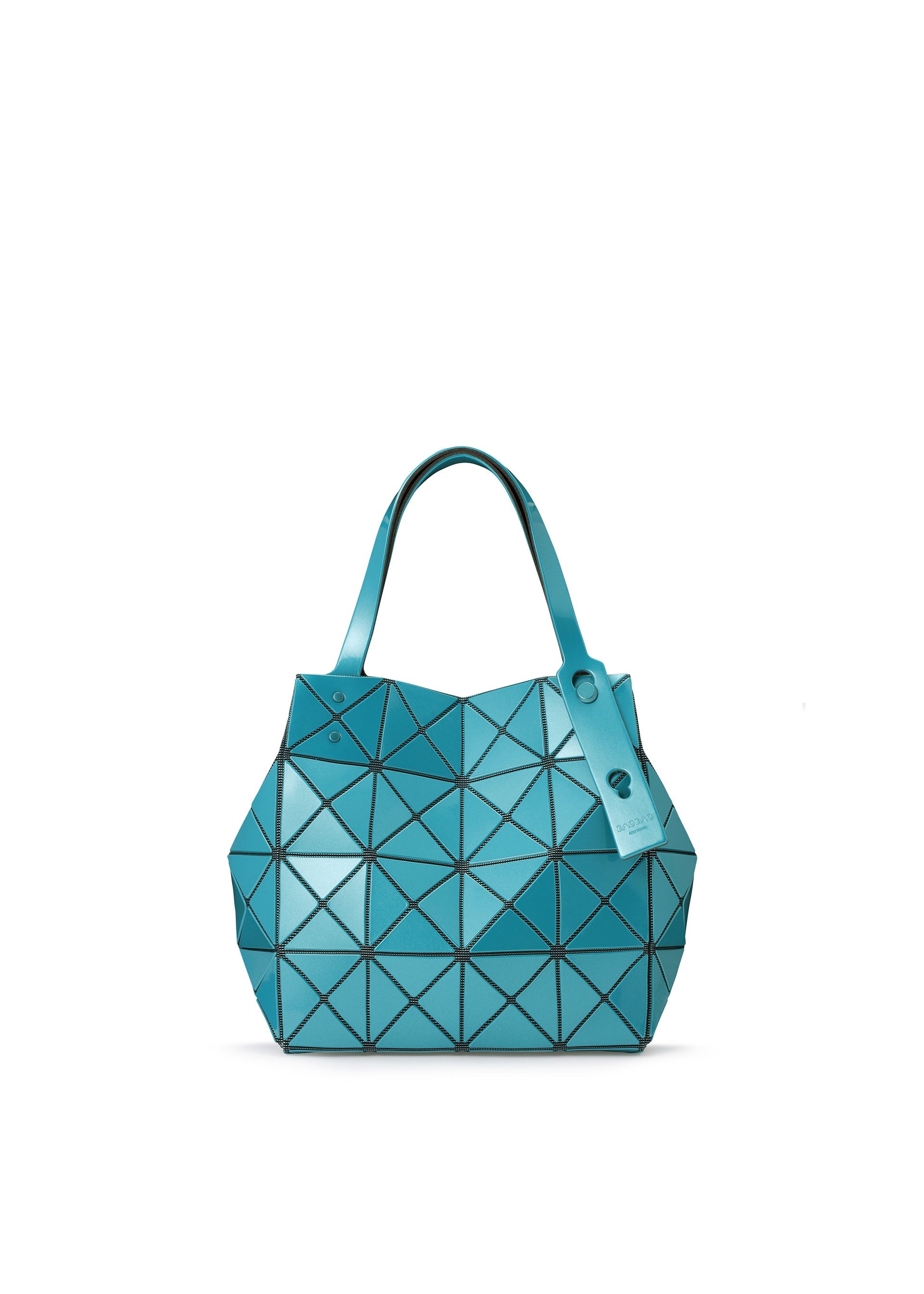 A product shot of the BAO BAO ISSEY MIYAKE CARAT 0 in turquoise (76).
