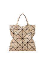 A product shot of the BAO BAO ISSEY MIYAKE LUCENT METALLIC tote in beige (41).