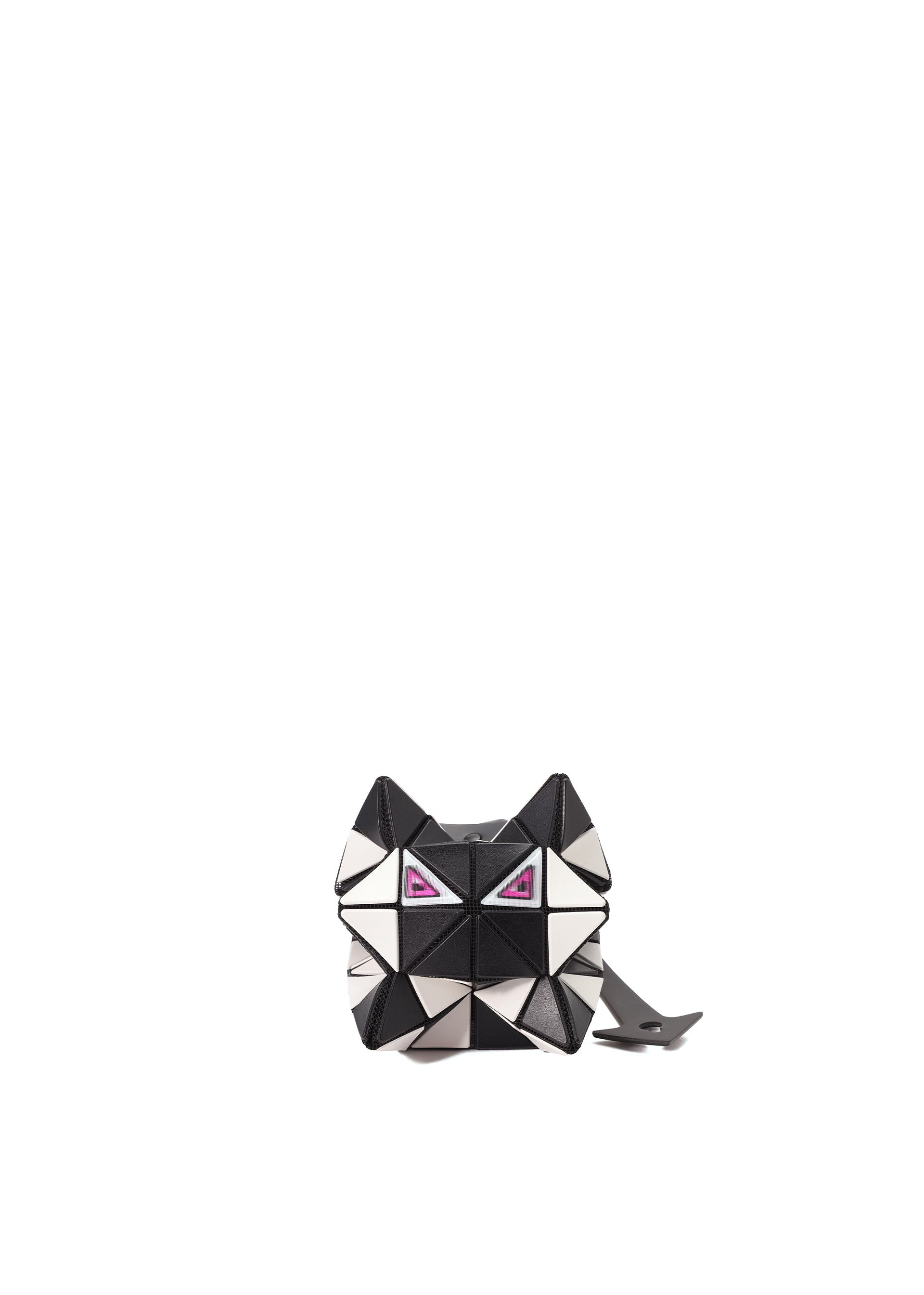 MEOW Hand Bag Dark Grey x Yellow