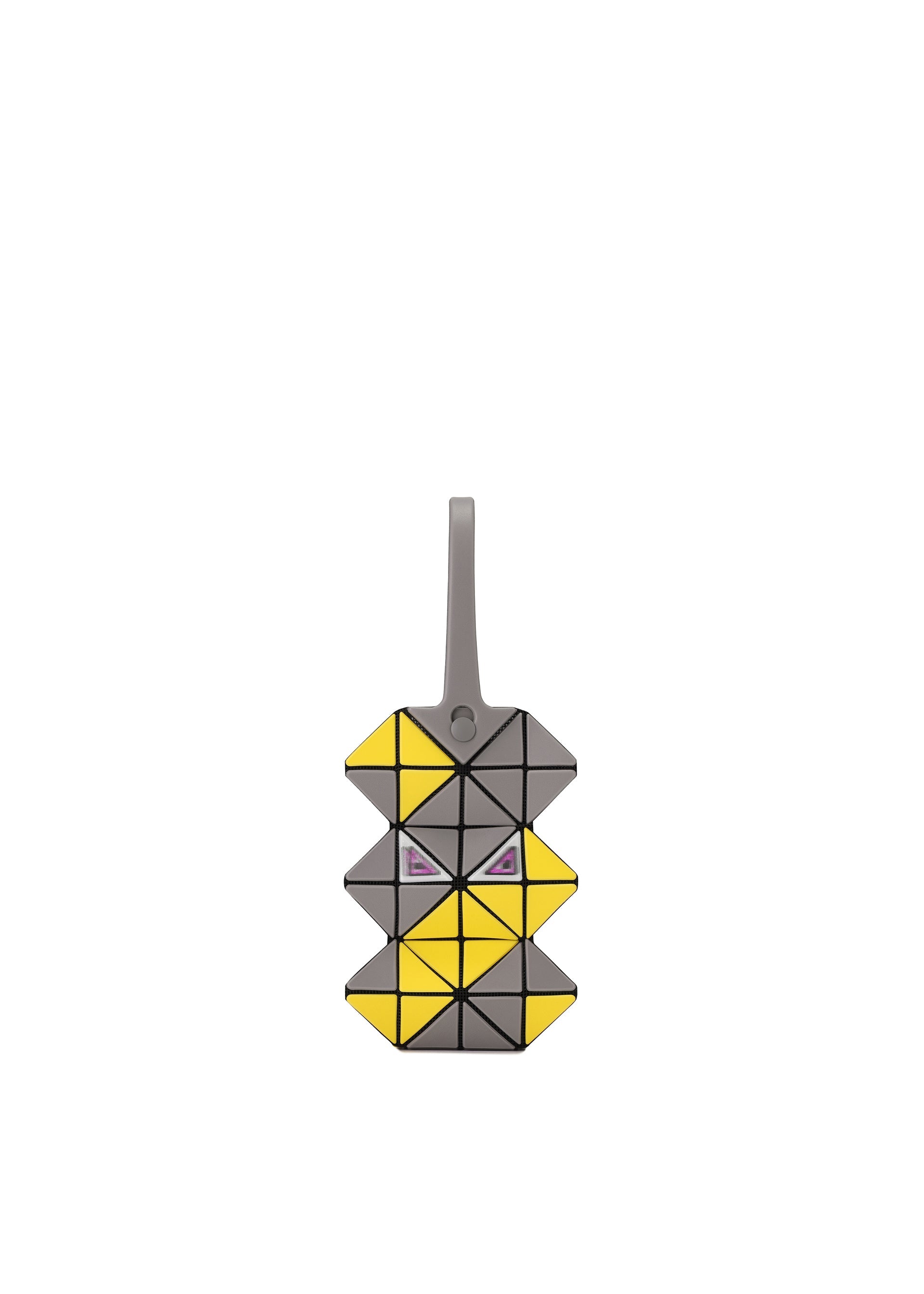 MEOW Hand Bag Dark Grey x Yellow