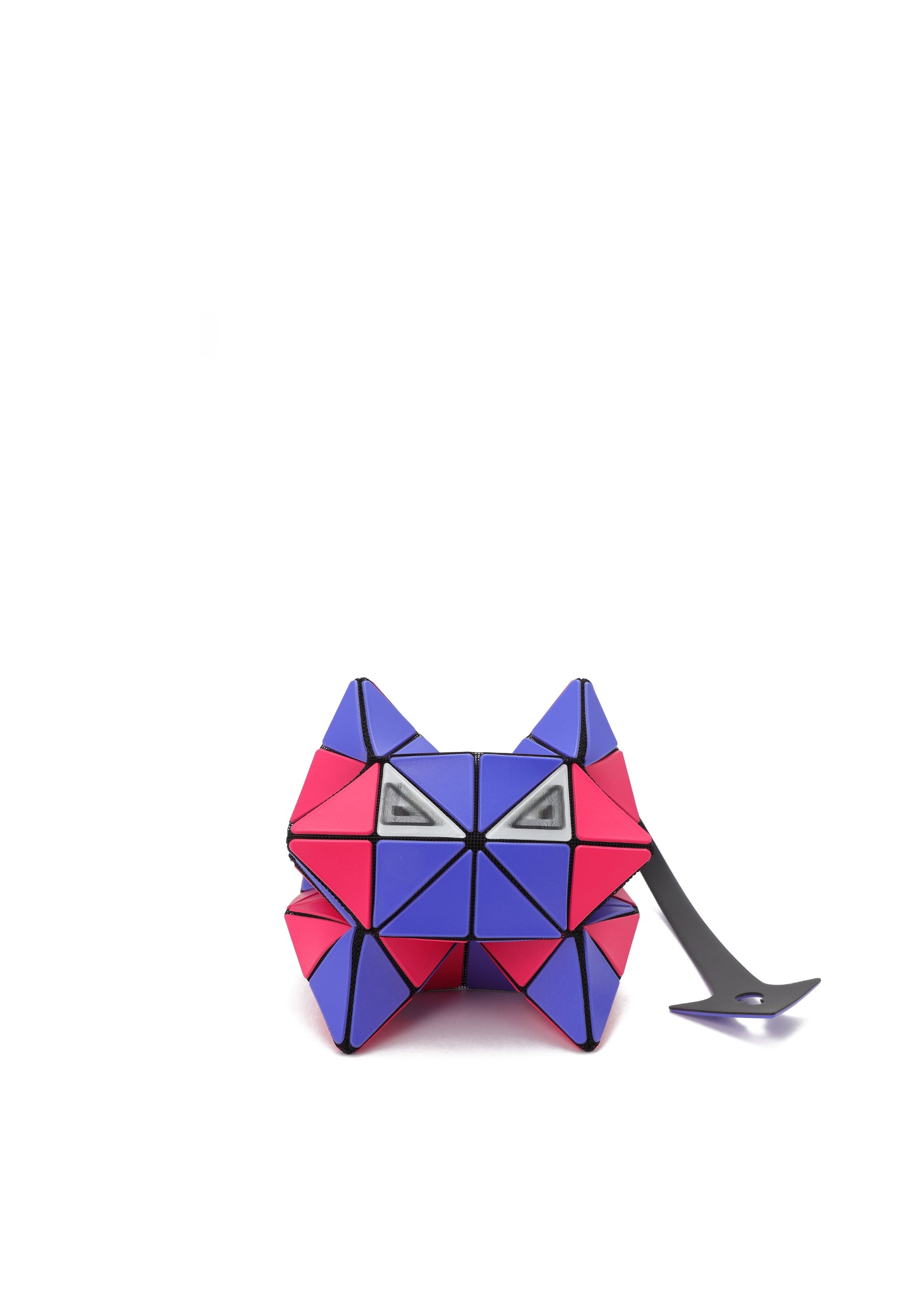 MEOW Hand Bag Blue x Red