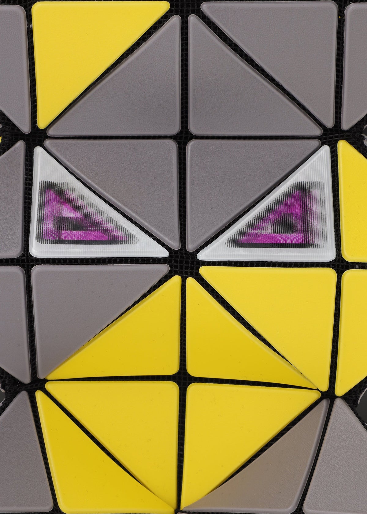 A detail shot of the BAO BAO ISSEY MIYAKE MEOW 0.