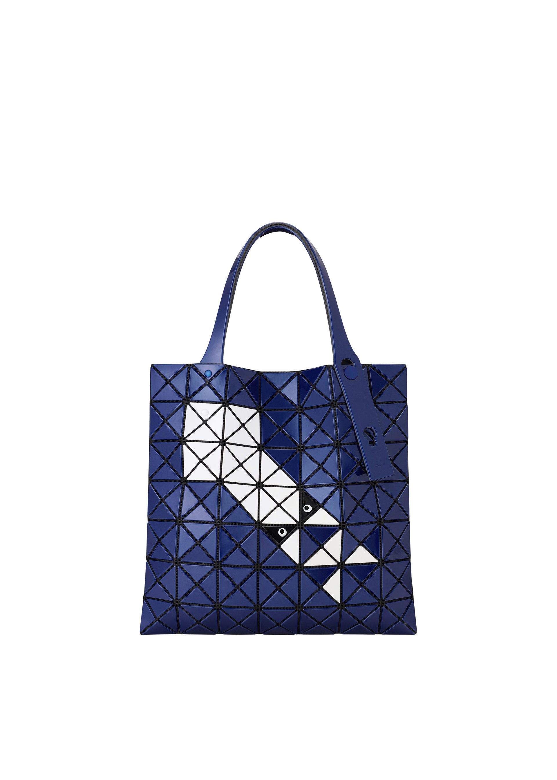 A product shot of the BAO BAO ISSEY MIYAKE WONDER tote in squid (78).