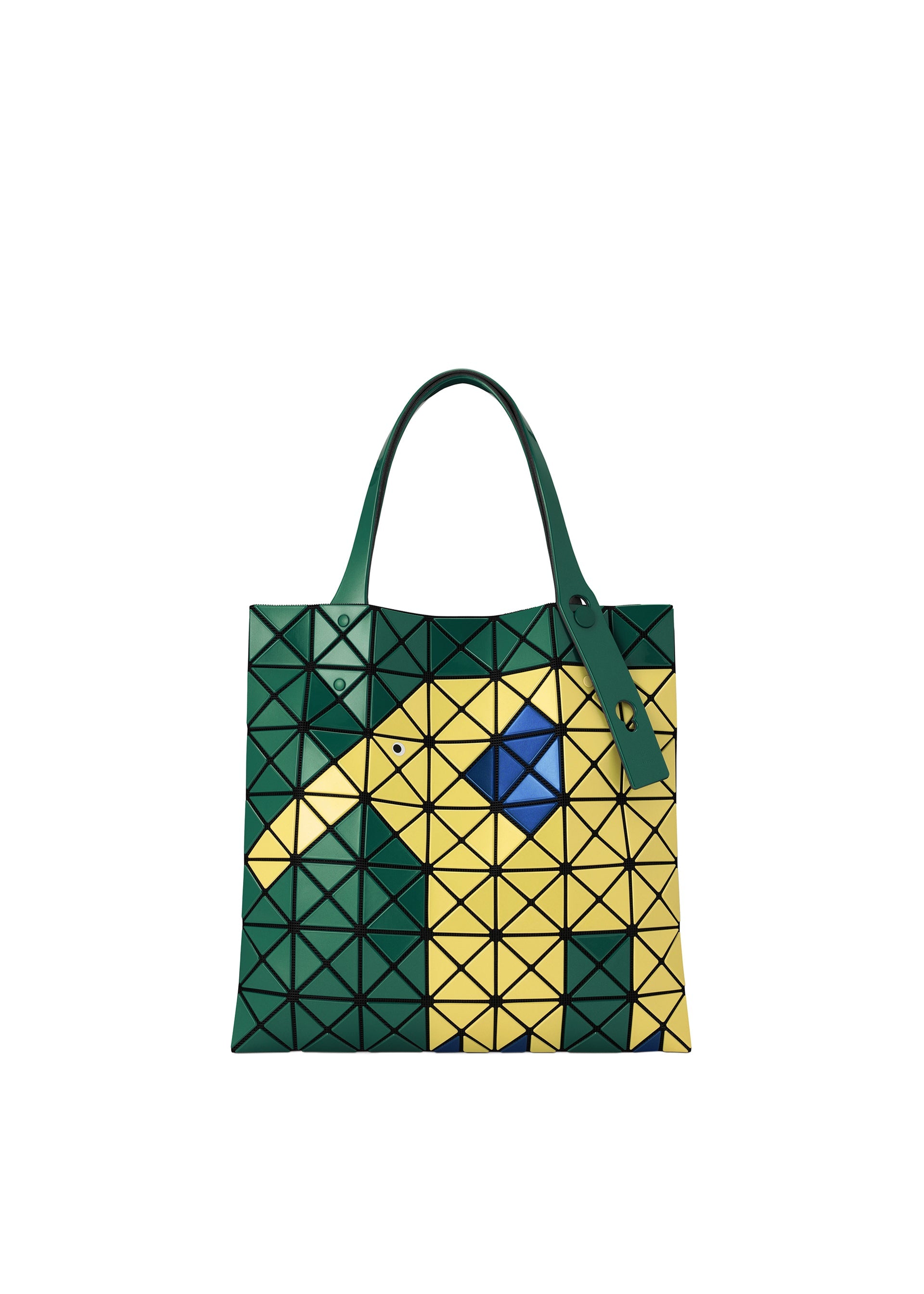 A product shot of the BAO BAO ISSEY MIYAKE WONDER tote in elephant (68).