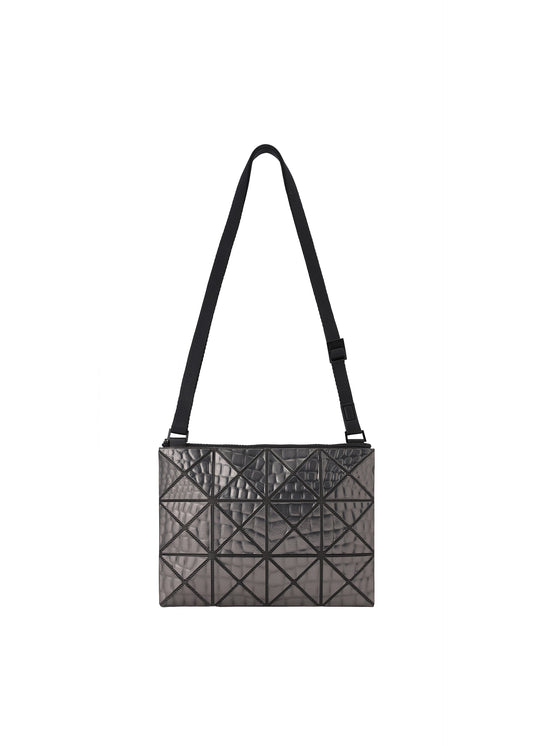 A product shot of the BAO BAO ISSEY MIYAKE META KAIJU crossbody in gunmetal (94).