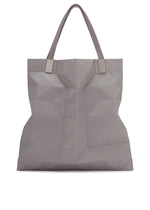 A product shot of the BAO BAO ISSEY MIYAKE TRACK tote in grey (12).