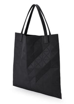 A detail shot of the BAO BAO ISSEY MIYAKE TRACK tote.