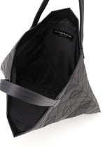 A detail shot of the BAO BAO ISSEY MIYAKE TRACK tote.