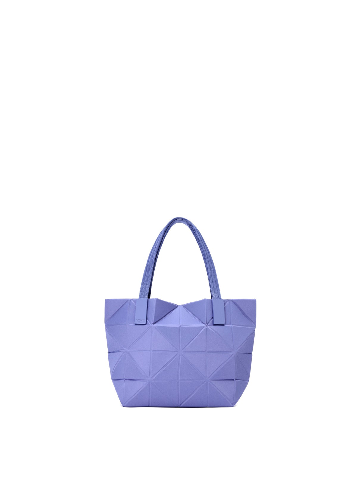 A product shot of the BAO BAO ISSEY MIYAKE TRACK 0 in purplish blue (73).