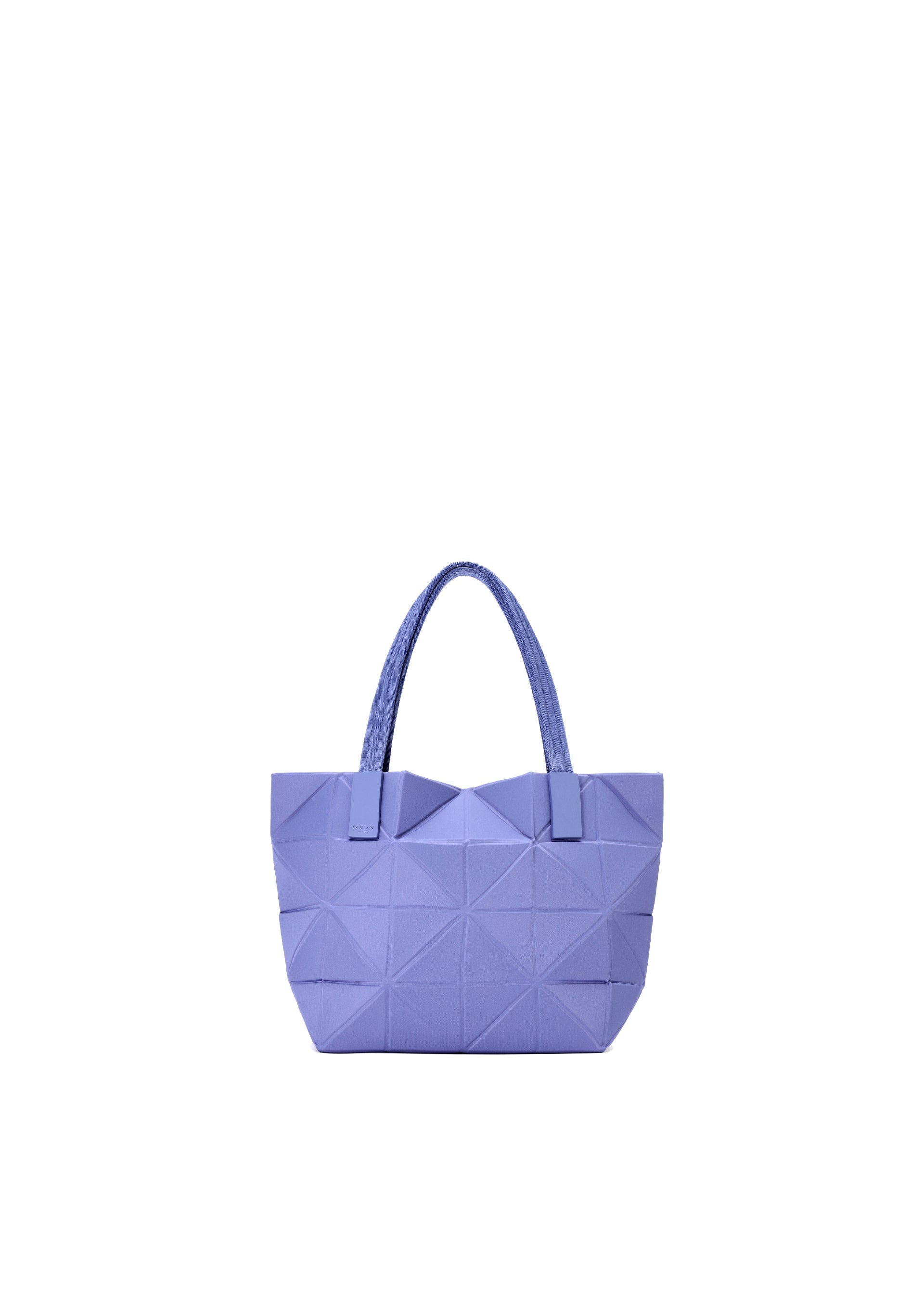 A product shot of the BAO BAO ISSEY MIYAKE TRACK 0 in purplish blue (73).