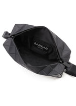 A detail shot of the BAO BAO ISSEY MIYAKE TRACK shoulder bag.