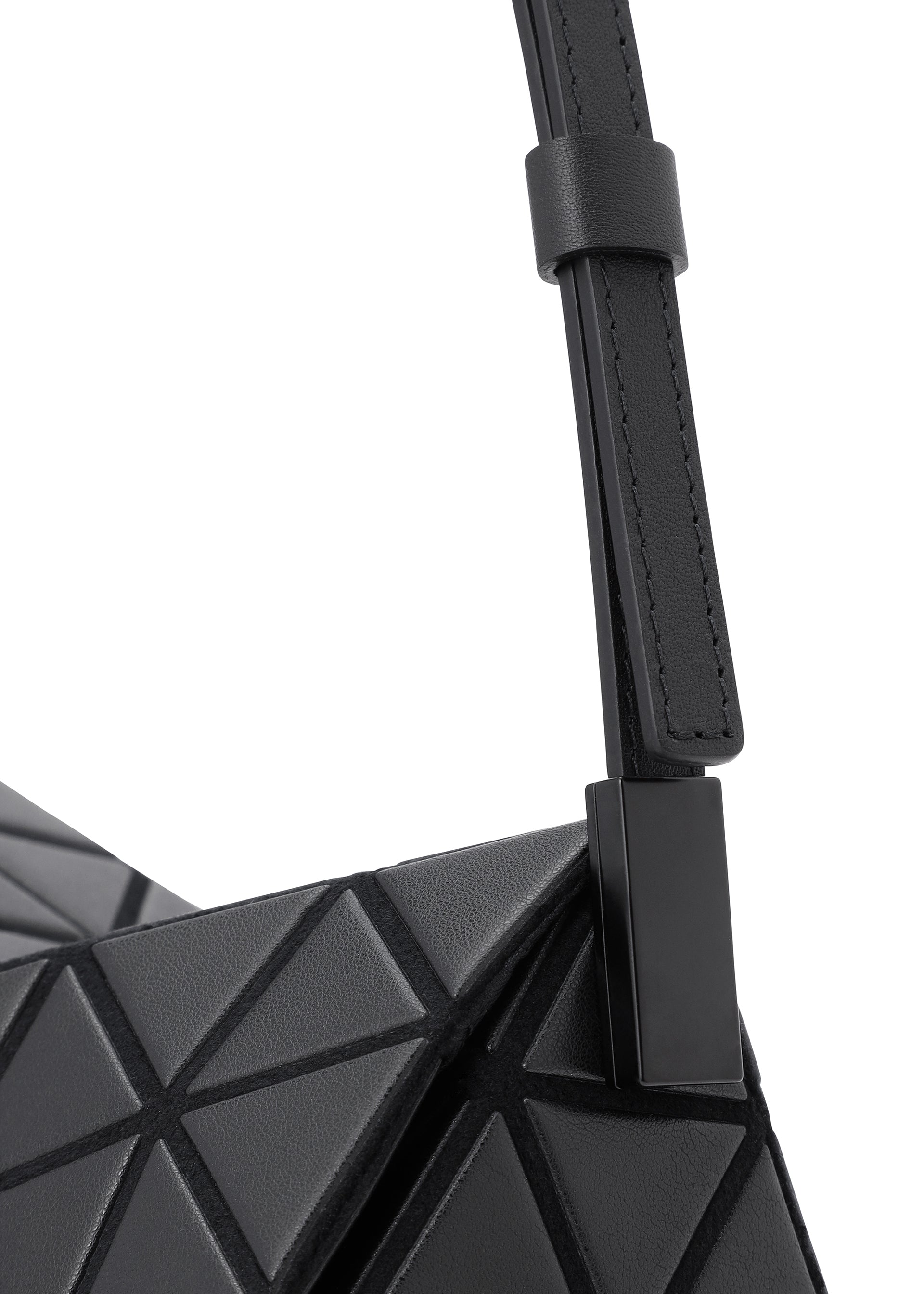 A detail shot of the BAO BAO ISSEY MIYAKE TORSO shoulder bag.