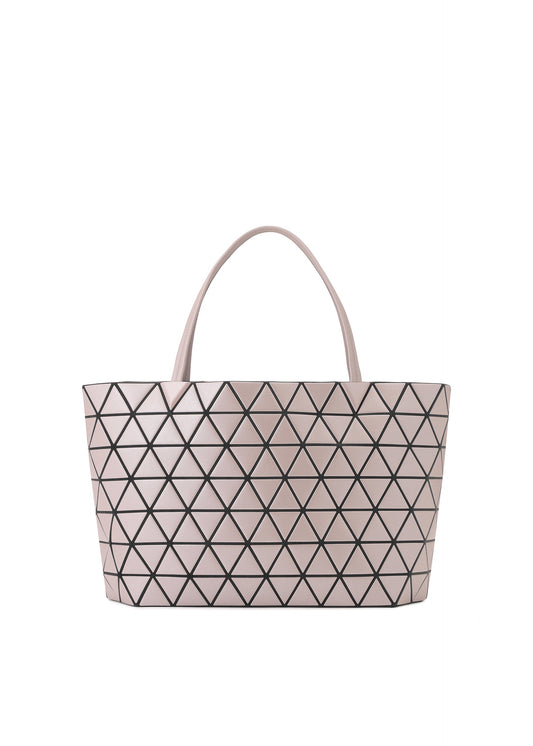 A product shot of the BAO BAO ISSEY MIYAKE BATEAU tote in pearl beige (48).