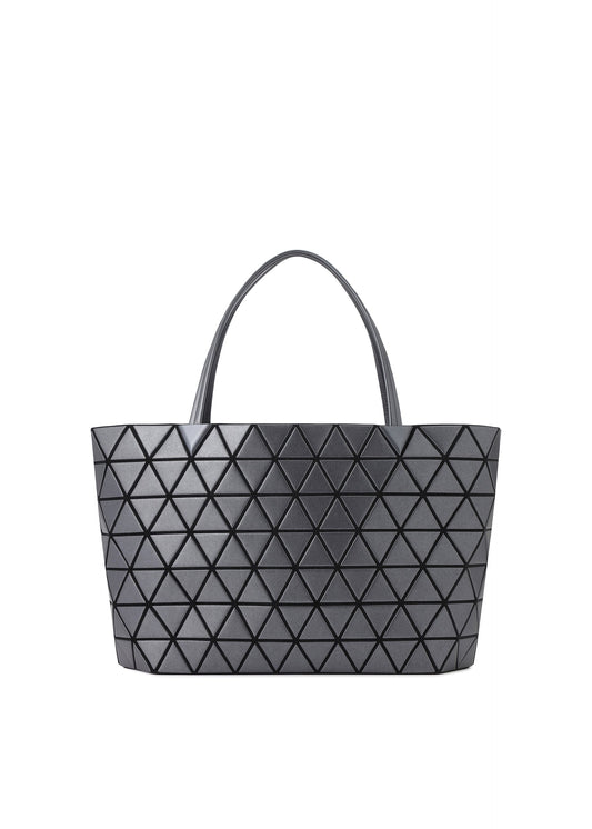 A product shot of the BAO BAO ISSEY MIYAKE BATEAU tote in gunmetal (94).
