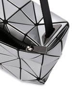 A detail shot of the BAO BAO ISSEY MIYAKE CARTON shoulder bag.