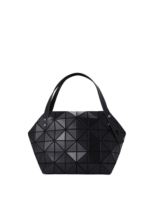A product shot of the BAO BAO ISSEY MIYAKE BOSTON hand bag in matte black (16).