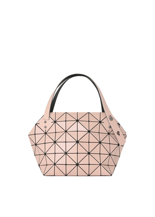 A product shot of the BAO BAO ISSEY MIYAKE BOSTON hand bag in beige (41).