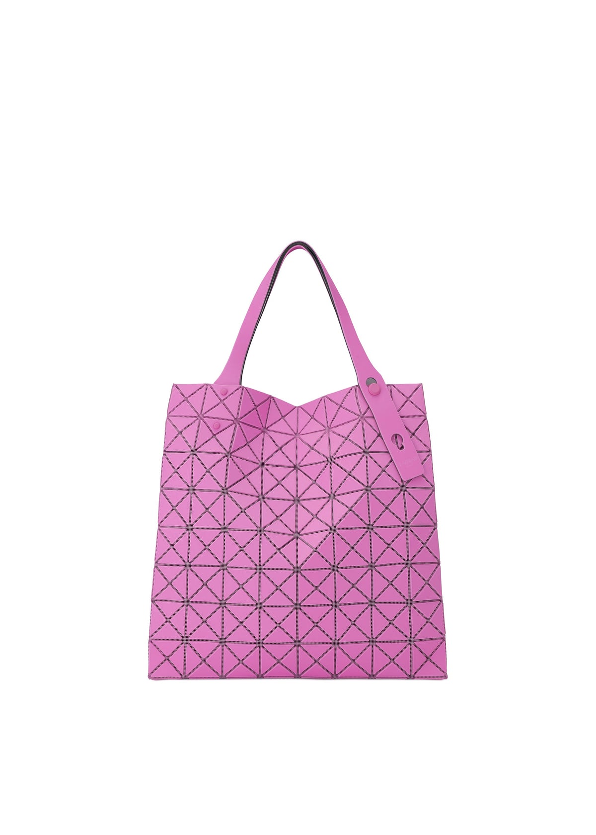 A product shot of the BAO BAO ISSEY MIYAKE PRISM PLUS tote in pink (22).