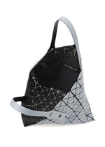 A detail shot of the BAO BAO ISSEY MIYAKE PRISM FROST tote.