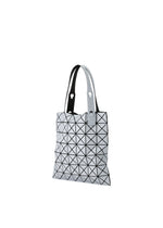 A detail shot of the BAO BAO ISSEY MIYAKE PRISM FROST tote.