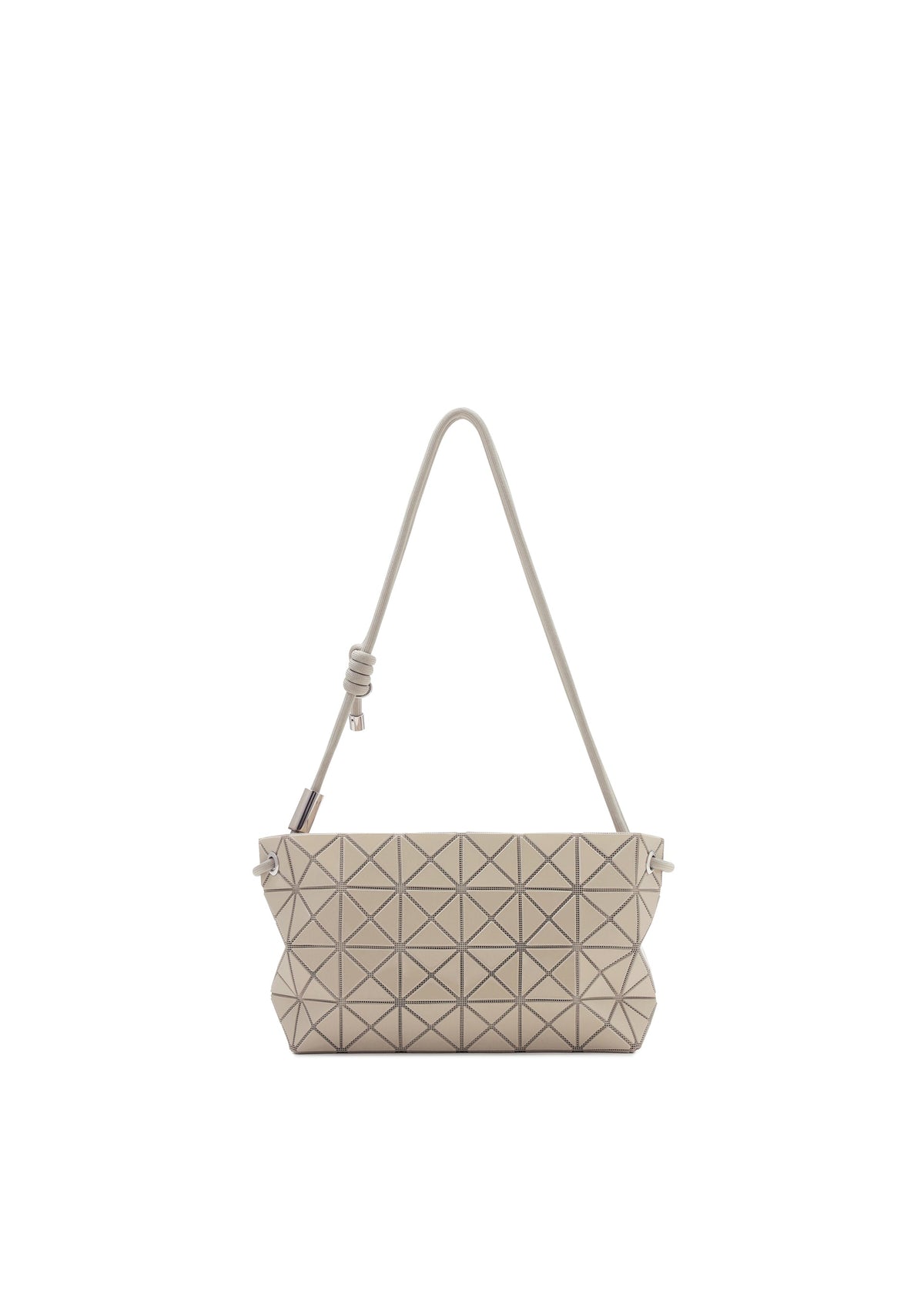 A product shot of the BAO BAO ISSEY MIYAKE LOOP ONE TONE shoulder bag in sand beige (47).
