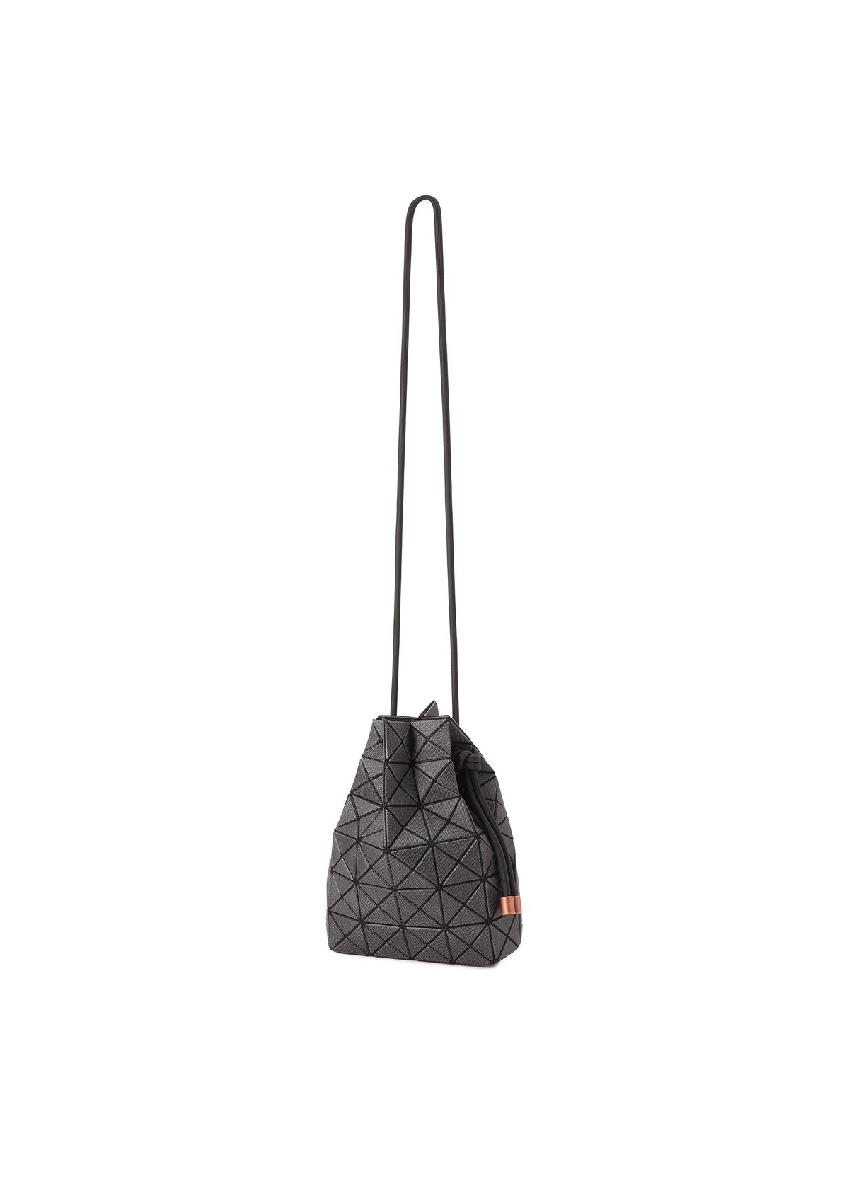 A detail shot of the BAO BAO ISSEY MIYAKE WRING DENIM shoulder bag.