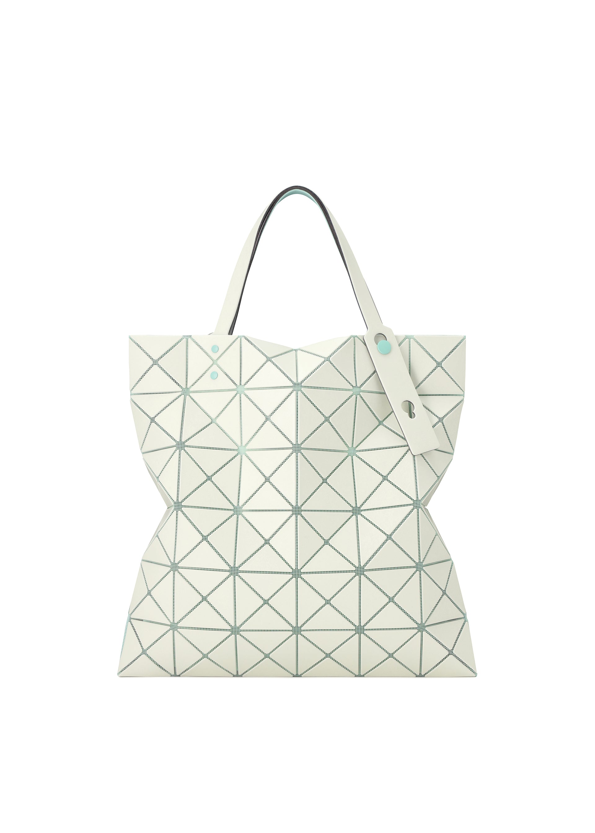 LUCENT W COLOR Tote Beige x Light Beige