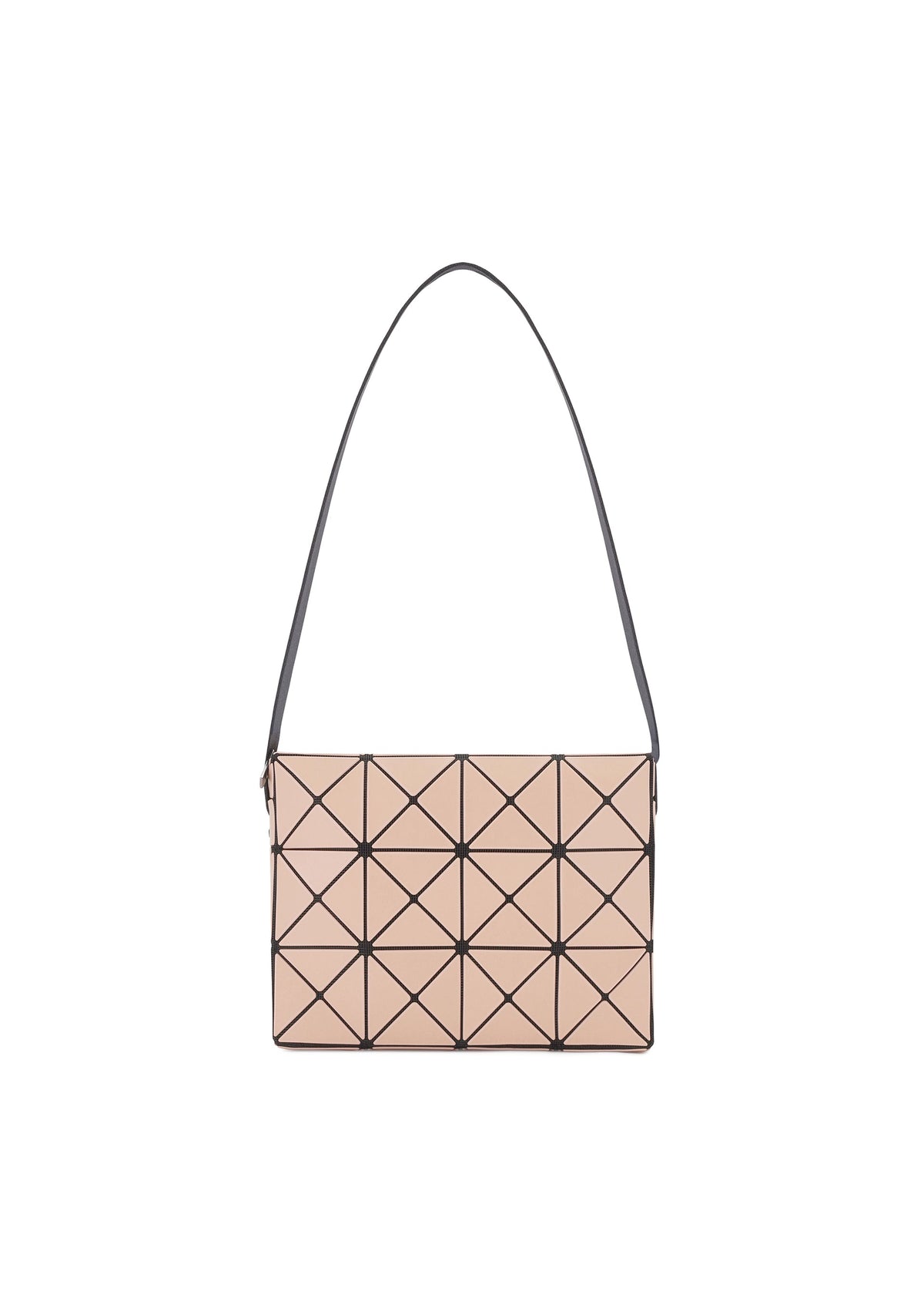 A product shot of the BAO BAO ISSEY MIYAKE CUBOID shoulder bag in beige (41).