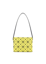 A product shot of the BAO BAO ISSEY MIYAKE CUBOID shoulder bag in yellow (52).