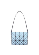 A product shot of the BAO BAO ISSEY MIYAKE CUBOID shoulder bag in light blue (71).
