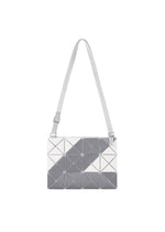 A detail shot of the BAO BAO ISSEY MIYAKE SIGN shoulder bag.