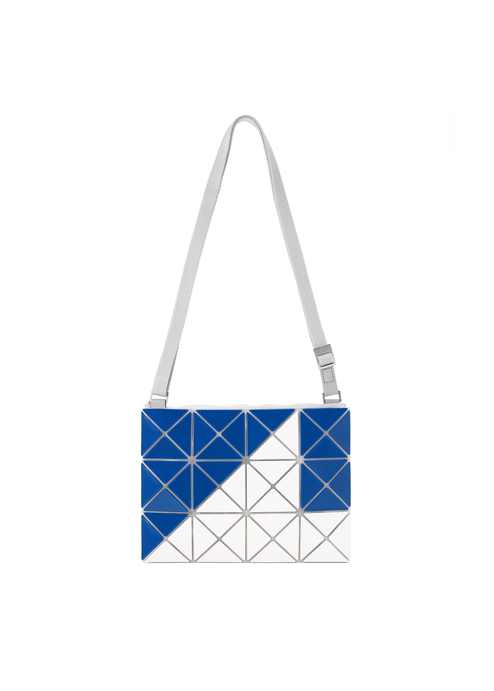 A product shot of the BAO BAO ISSEY MIYAKE SIGN shoulder bag in blue (72).