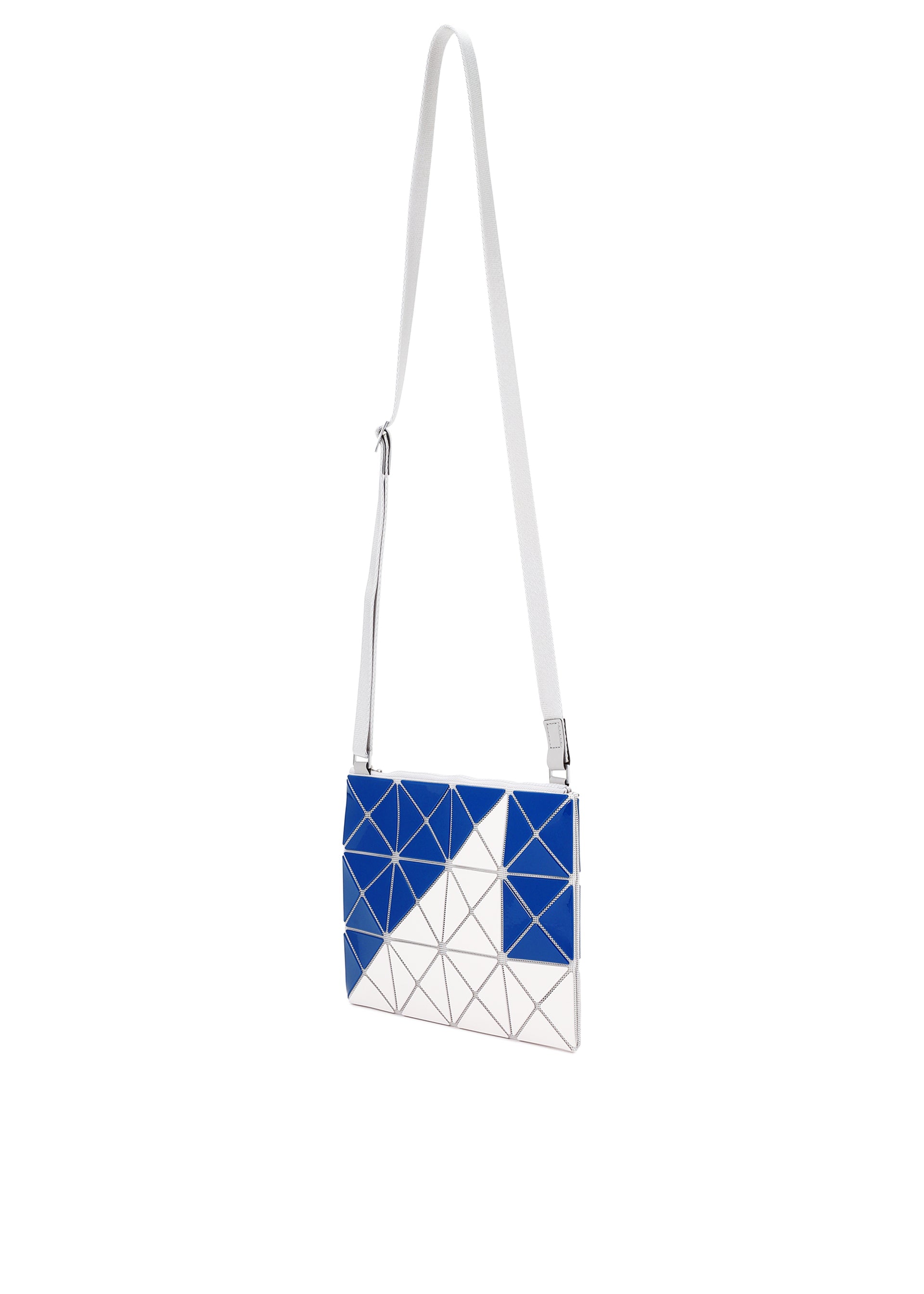 A detail shot of the BAO BAO ISSEY MIYAKE SIGN shoulder bag.