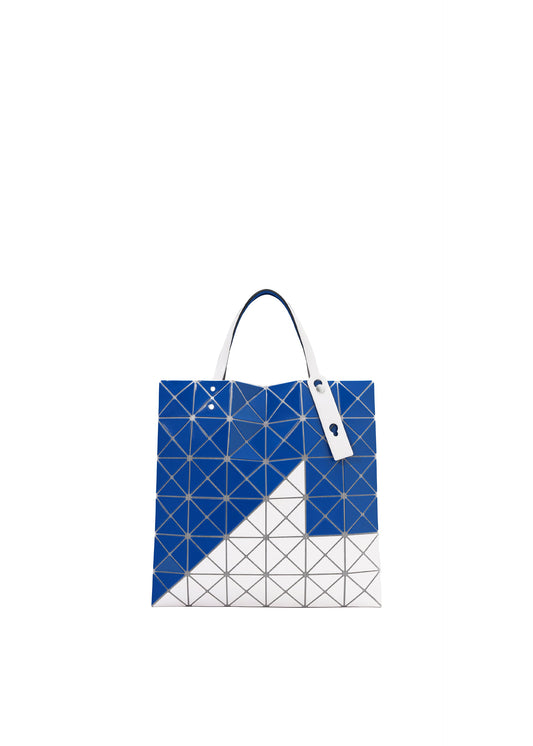 A product shot of the BAO BAO ISSEY MIYAKE SIGN tote in blue (72).