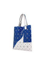 A detail shot of the BAO BAO ISSEY MIYAKE SIGN tote.