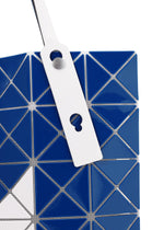 A detail shot of the BAO BAO ISSEY MIYAKE SIGN tote.