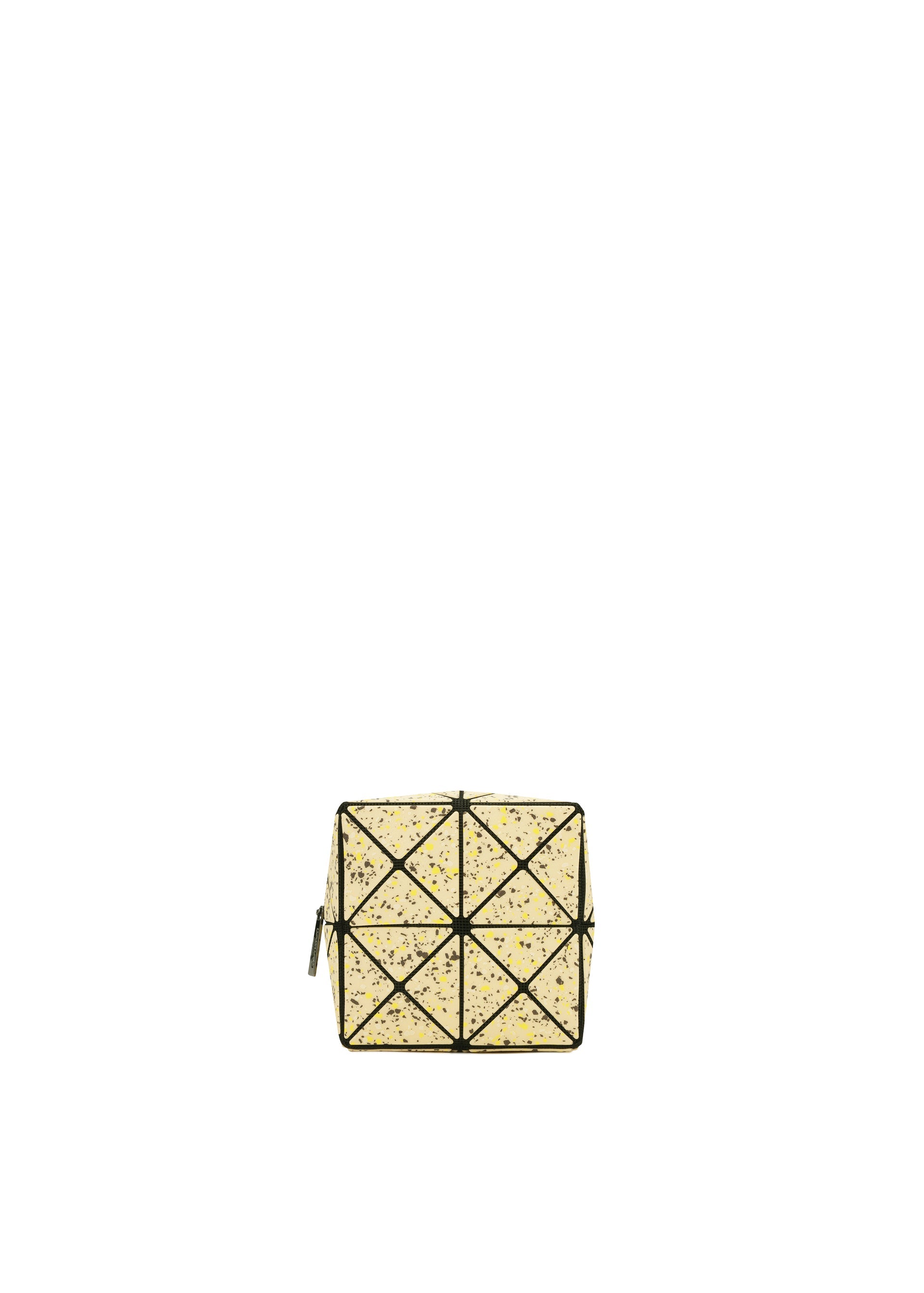 A product shot of the BAO BAO ISSEY MIYAKE CITY pouch in sand beige (47).