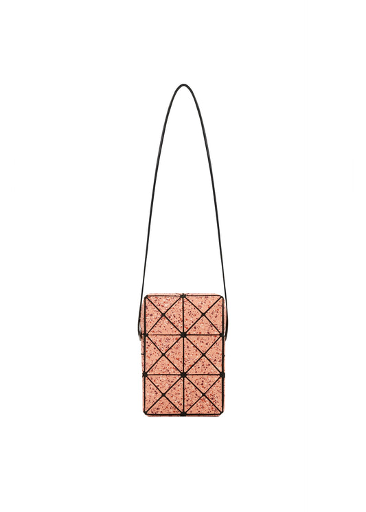 A product shot of the BAO BAO ISSEY MIYAKE CITY shoulder bag in terracotta (35).