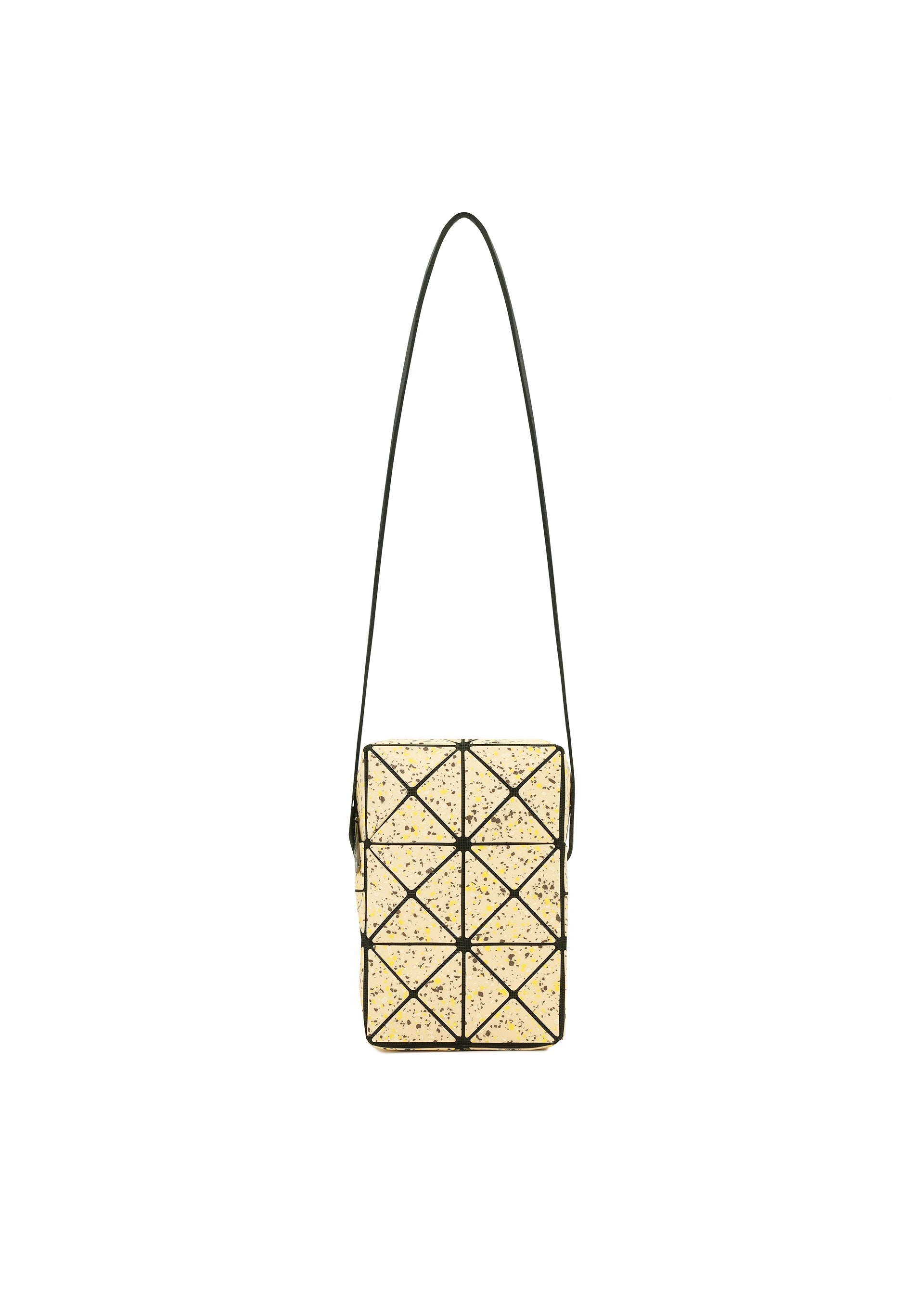 A product shot of the BAO BAO ISSEY MIYAKE CITY shoulder bag in sand beige (47).