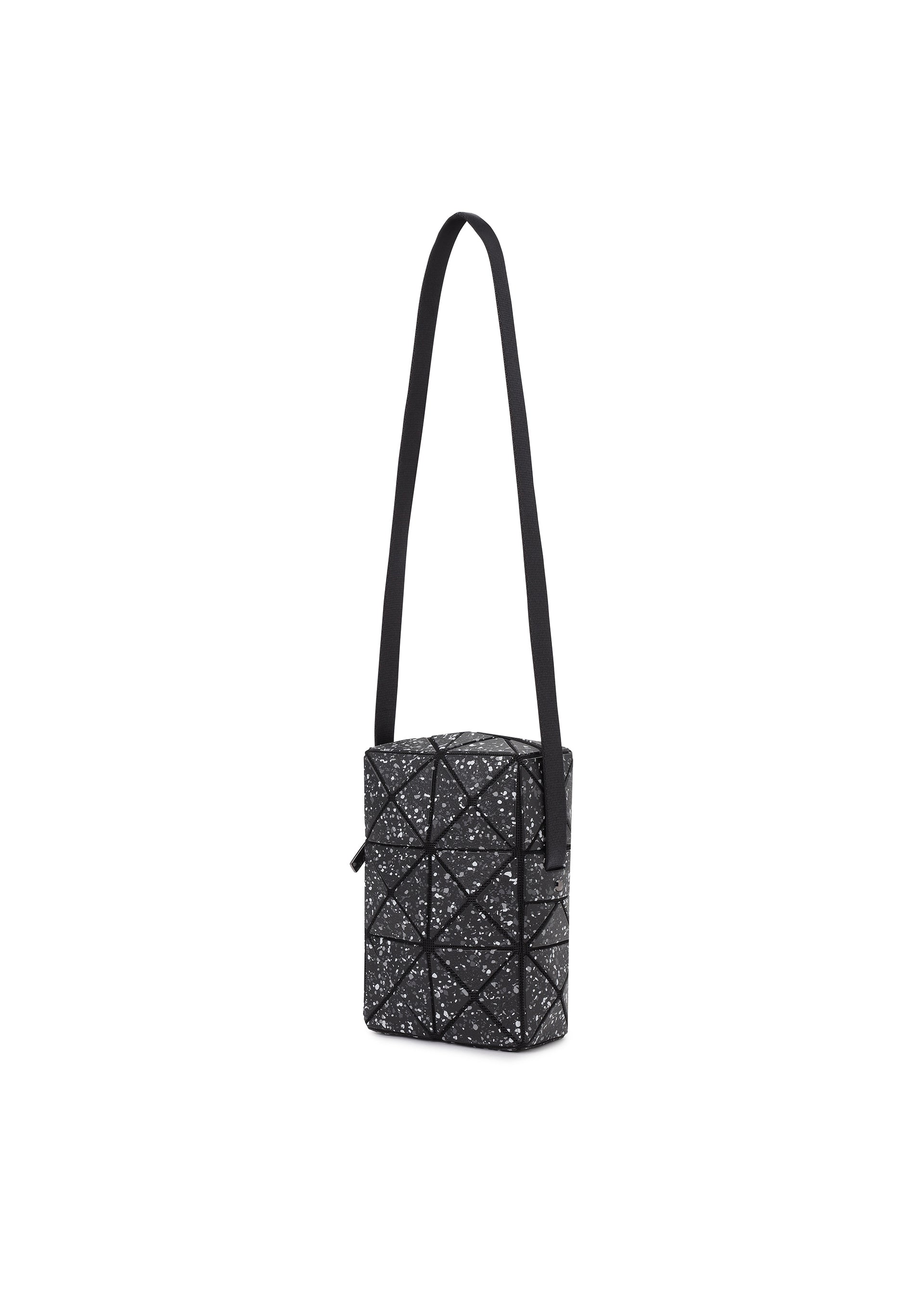 A detail shot of the BAO BAO ISSEY MIYAKE CITY shoulder bag.