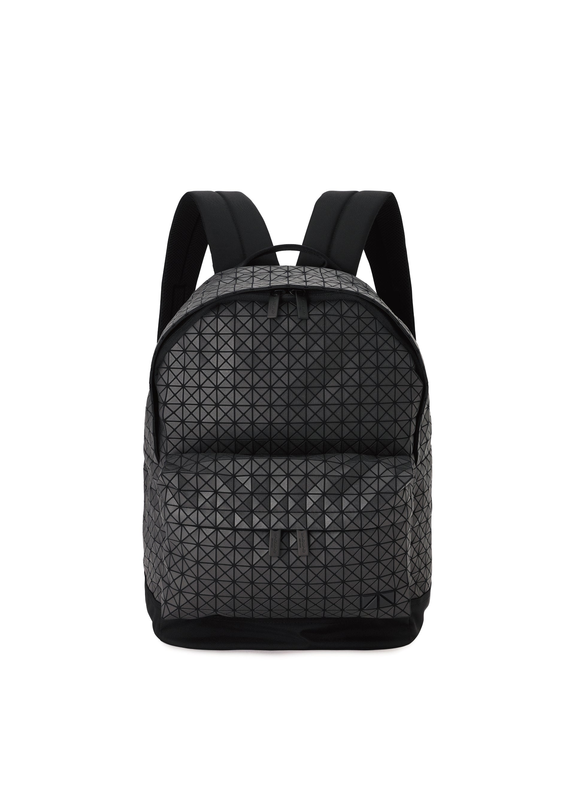 A product shot of the BAO BAO ISSEY MIYAKE DAYPACK backpack in matte black (16).