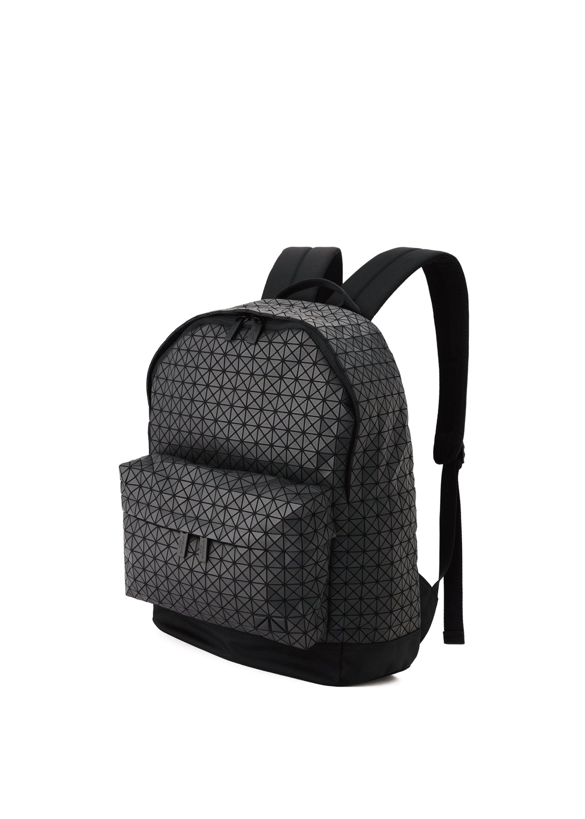 A detail shot of the BAO BAO ISSEY MIYAKE DAYPACK backpack.