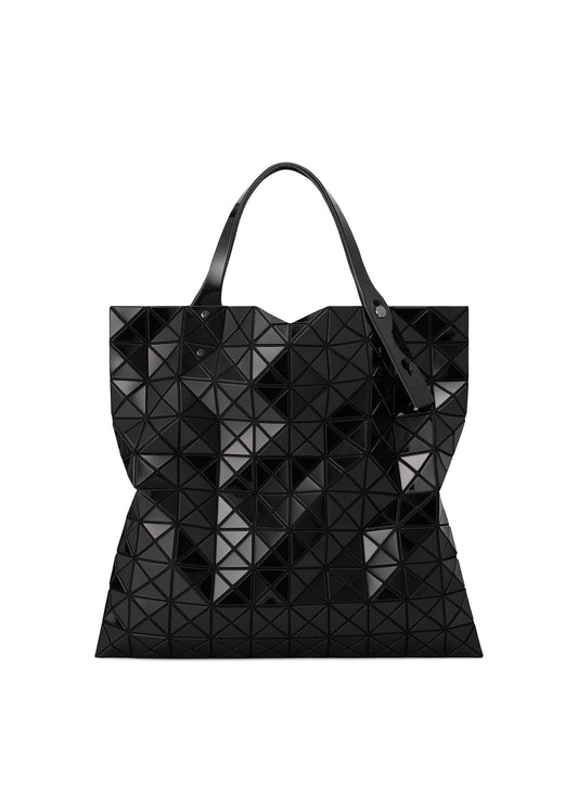 A product shot of the BAO BAO ISSEY MIYAKE PRISM tote in black.