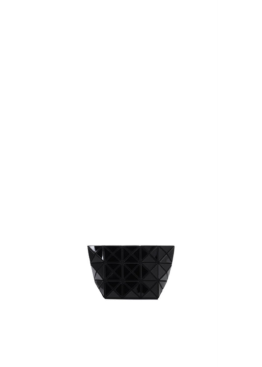 A product shot of the BAO BAO ISSEY MIYAKE PRISM pouch in black.