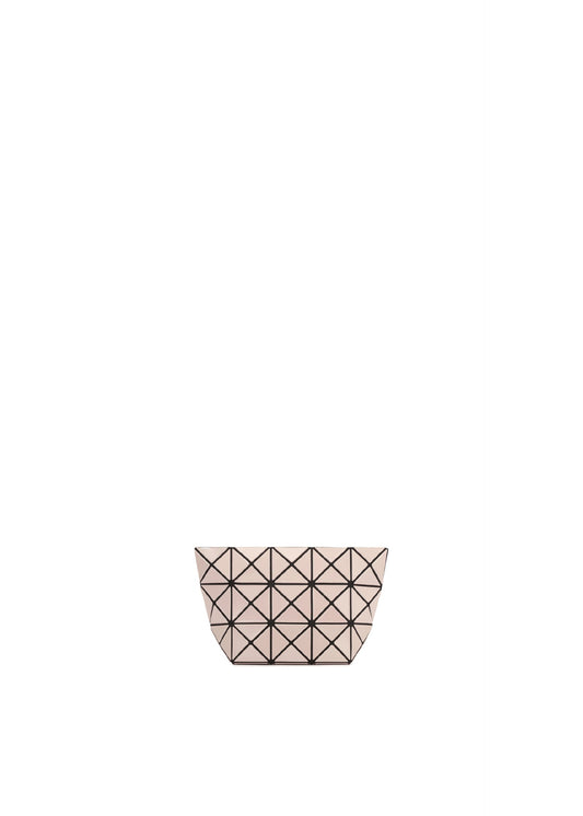 A product shot of the BAO BAO ISSEY MIYAKE PRISM pouch in beige.