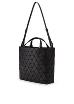 A detail shot of the BAO BAO ISSEY MIYAKE CRYSTAL MATTE handbag.