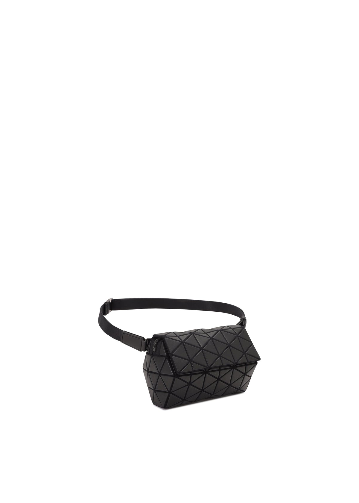 A detail shot of the BAO BAO ISSEY MIYAKE HEXAGON crossbody.
