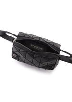 A detail shot of the BAO BAO ISSEY MIYAKE HEXAGON crossbody.