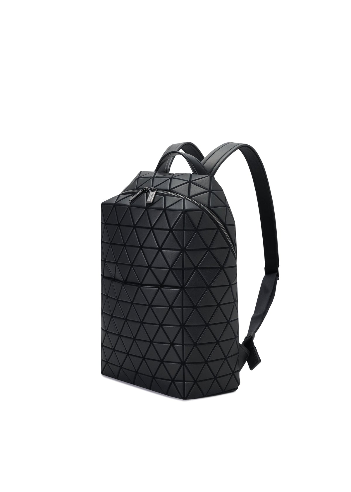 A detail shot of the BAO BAO ISSEY MIYAKE HEXAGON backpack.